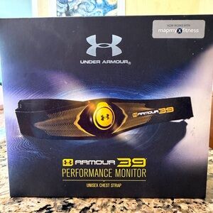 Under Armour Armour 39 Unisex Chest Strap - Black & Yellow